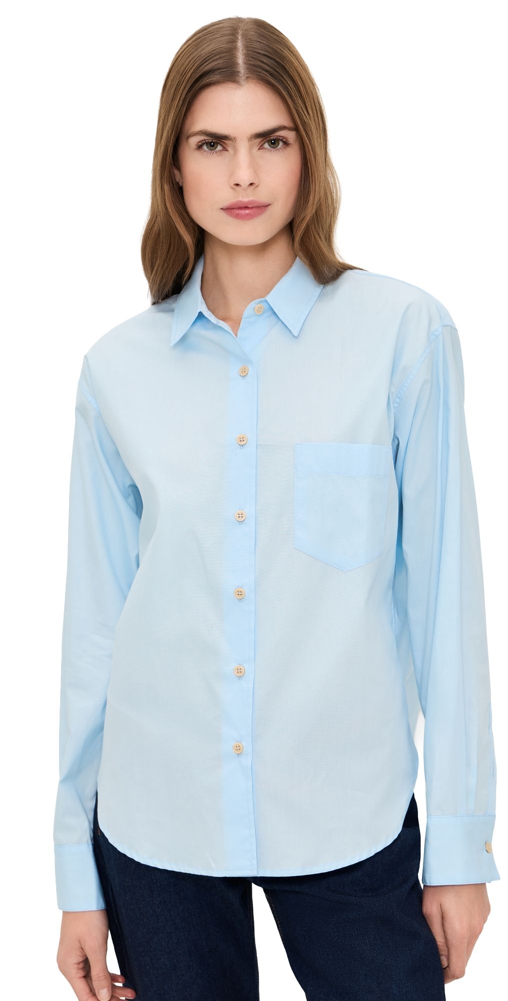 Jamie Haller The Weekend Shirt Baby Blue XL