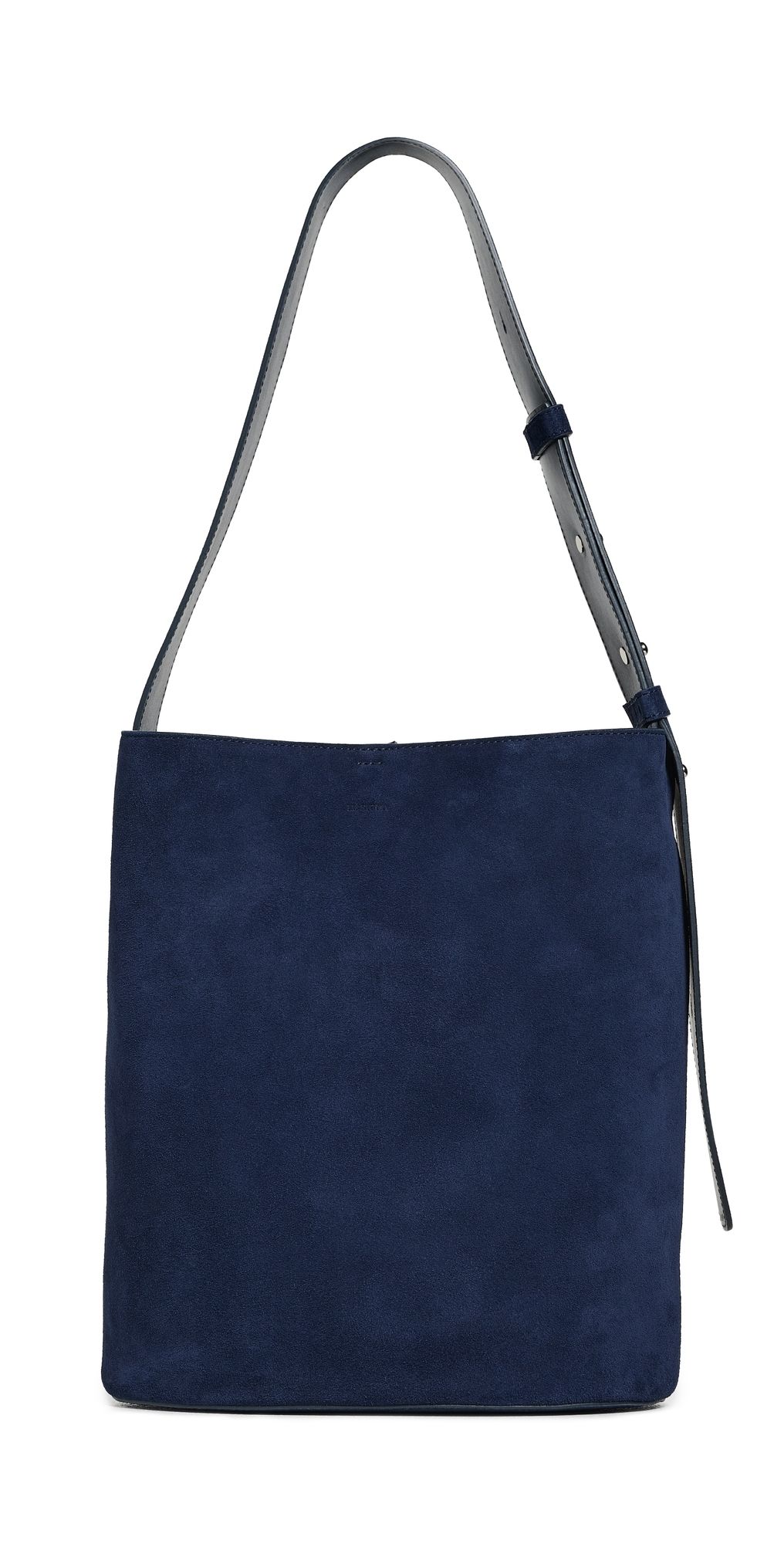 LIÉ STUDIO The Norma Tote Midnight Blue Suede One Size