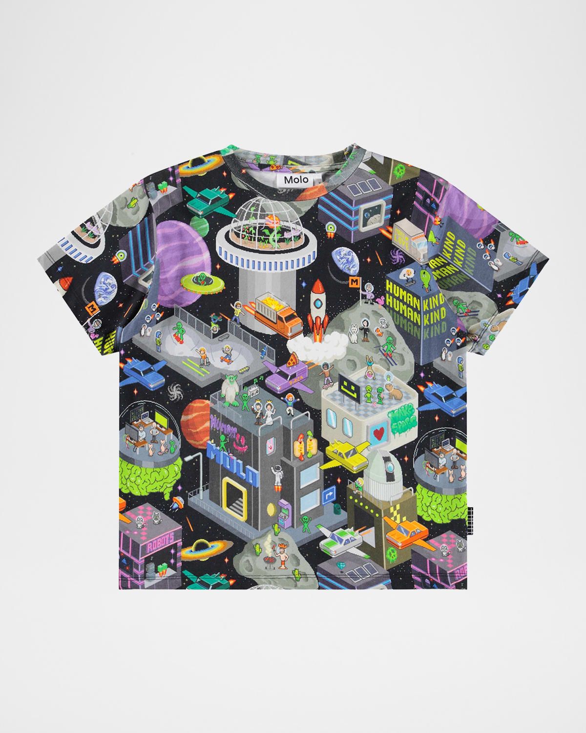 Boy & apos;s Rodney Graphic-Print Short-Sleeve T-Shirt, Size 4-7