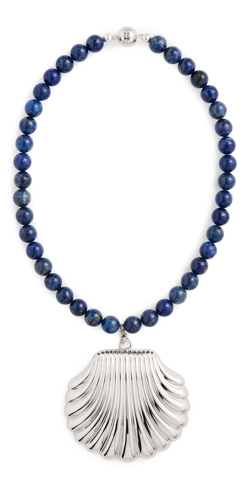Julietta Holbox Necklace Silver/Navy One Size