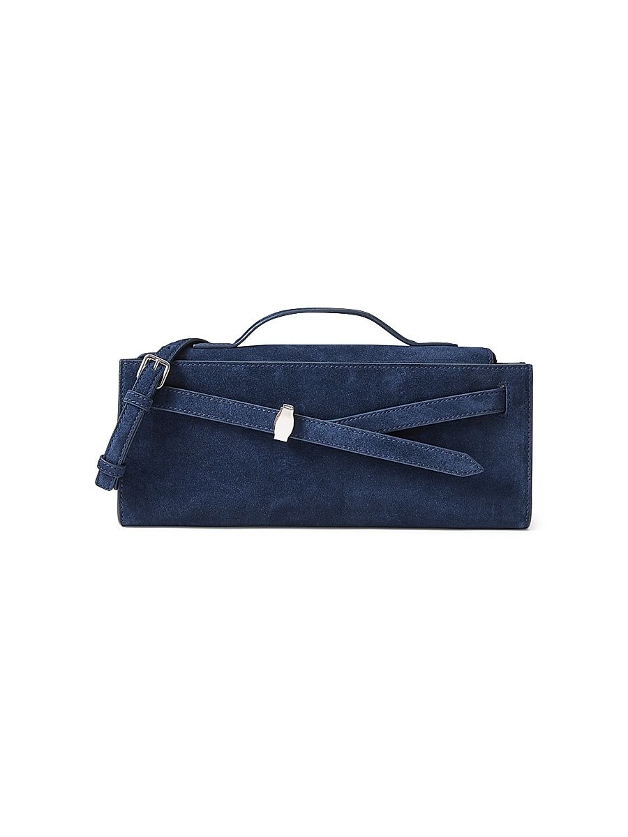 Women's Dash Suede Clutch - Vb Navy