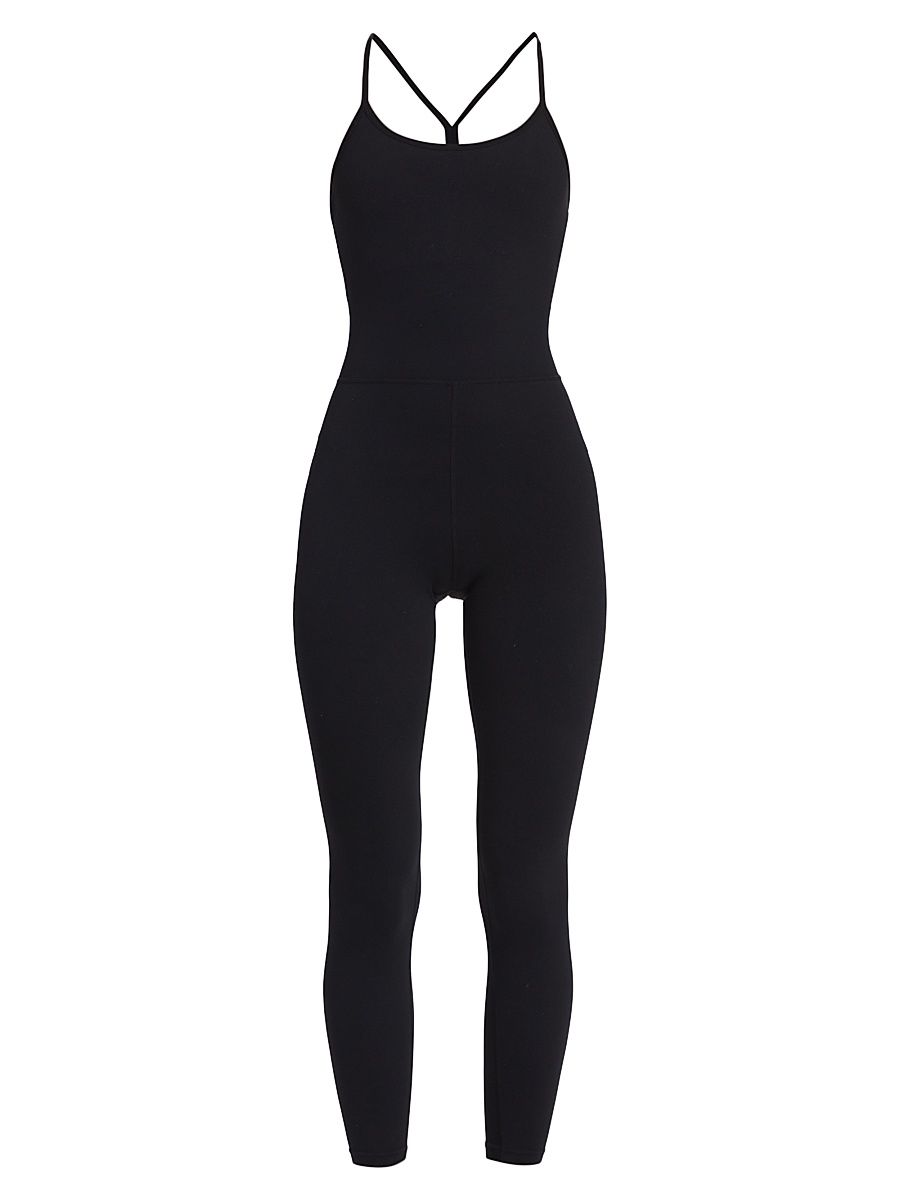 Women's Airweight Jersey Jumpsuit - Black - Size XL