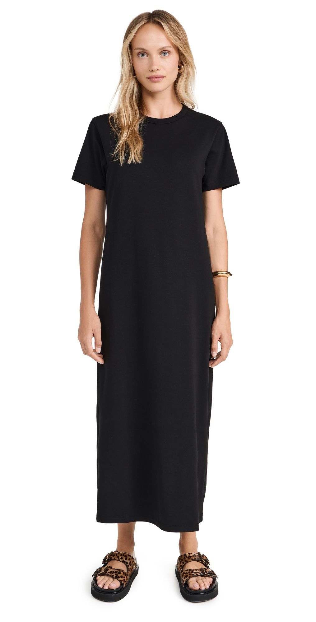 Sold Out NYC The Perfect Tee Dress Black L