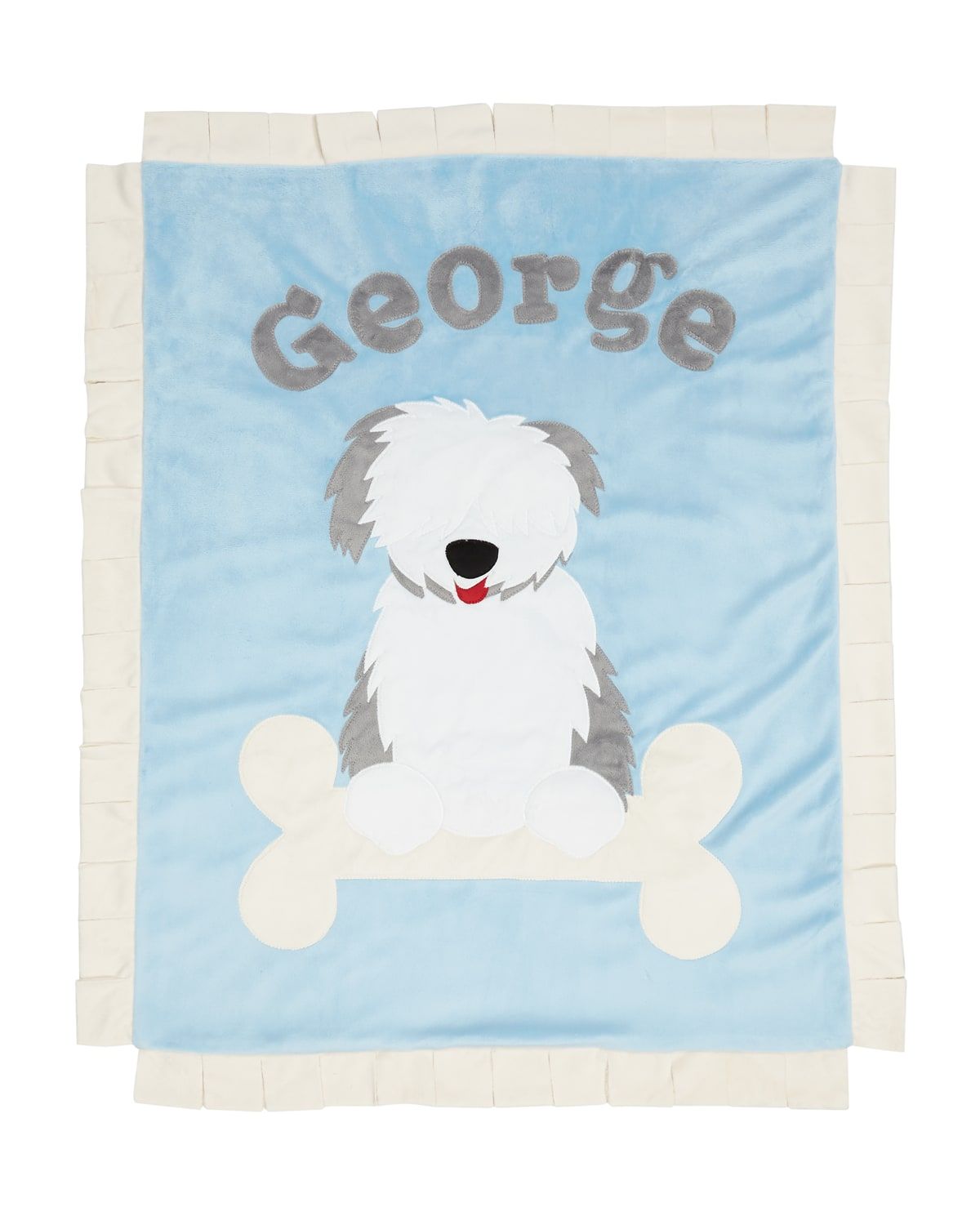 Personalized Puppy Love Plush Blanket