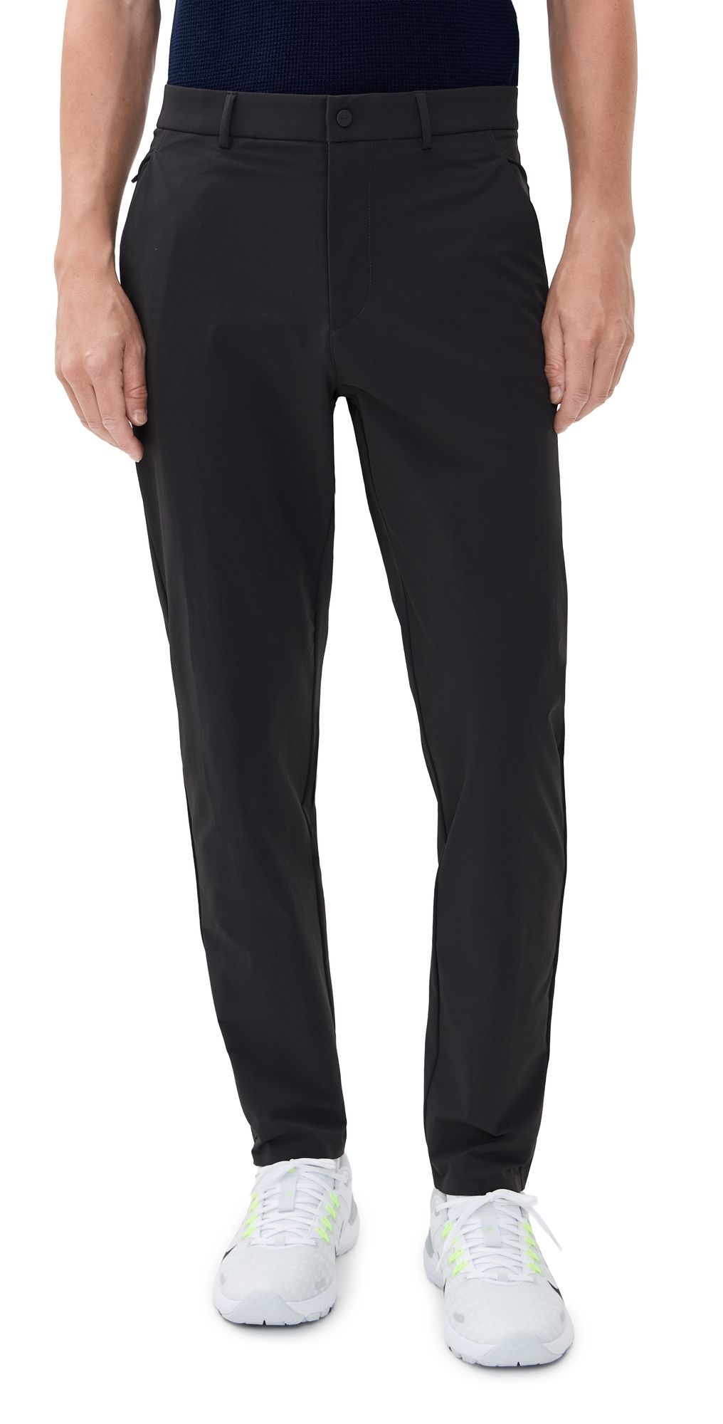 RLX Ralph Lauren On Course Matte Stretch Nylon Pants 32 Polo Black 32