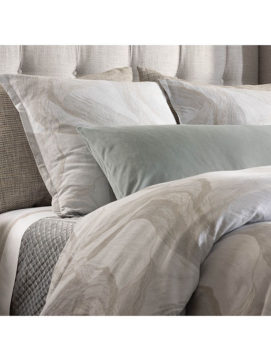 Oasis Jacquard Pillow & Duvet Collection - Gelato - Size Queen