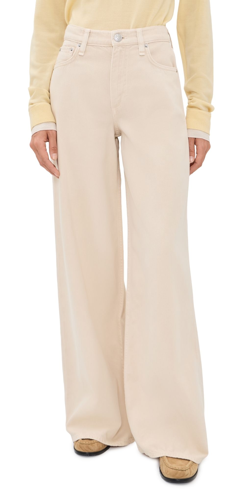rag & bone Featherweight Sofie Jeans Sandstone 32