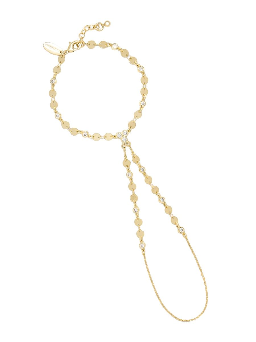 Women's Sparkle Dot Mila Goldtone & Cubic Zirconia Ring & Bracelet - Gold