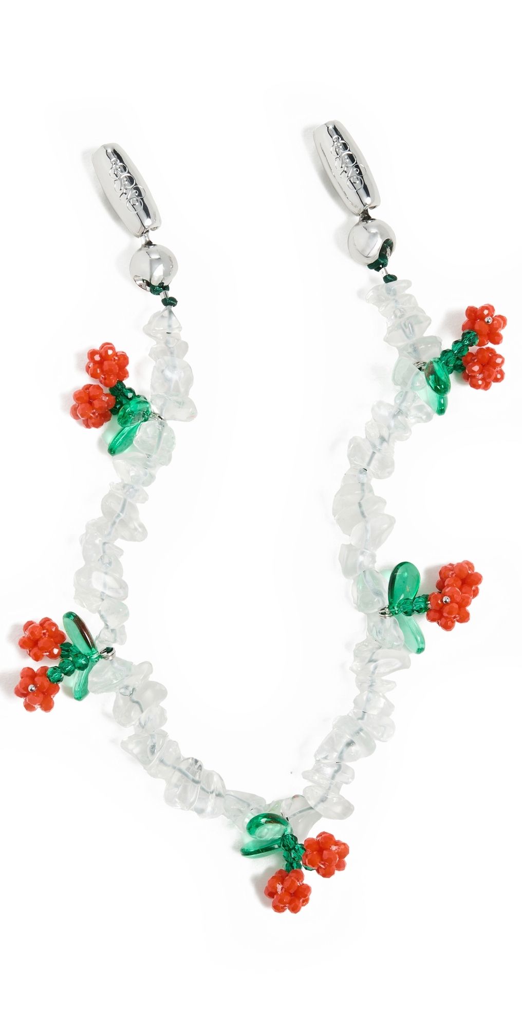 Ossa Cherry Wristlet Cherry/Rock Crystal One Size