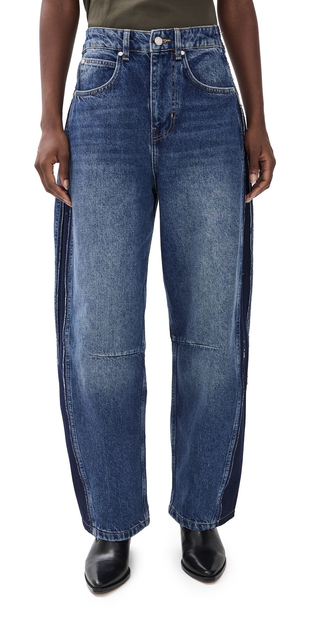 ESSENTIEL ANTWERP Kashba Patchwork Jeans Combo1 Midnight Wave 25