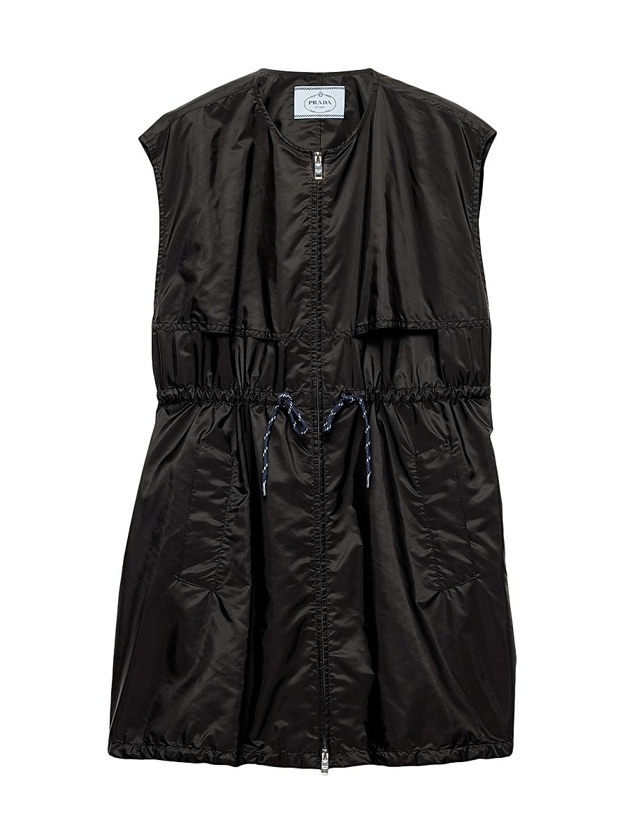 Women's Re-Nylon Mini-Dress - Black - Size 2