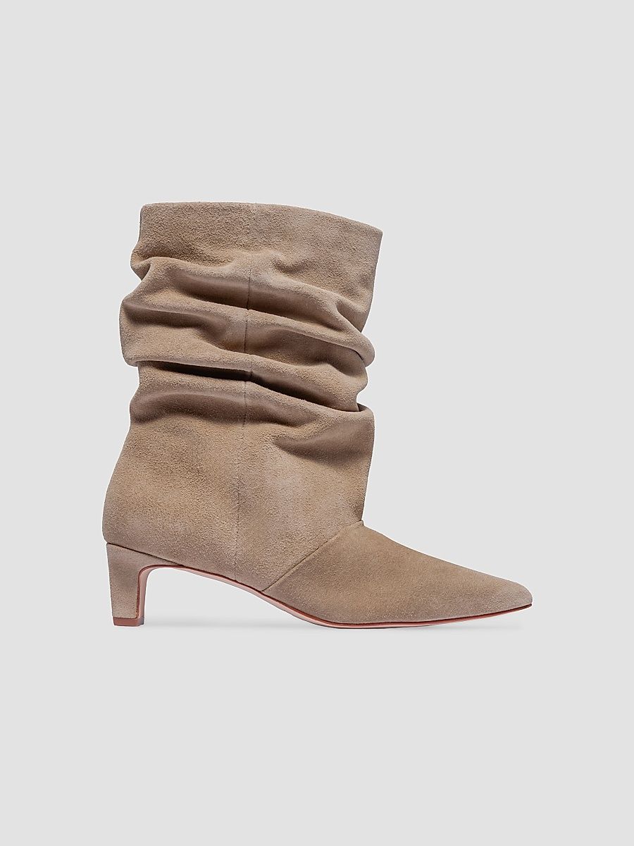 Bernardo Women's Etta Slouch Booties - Sandstone - Size 11