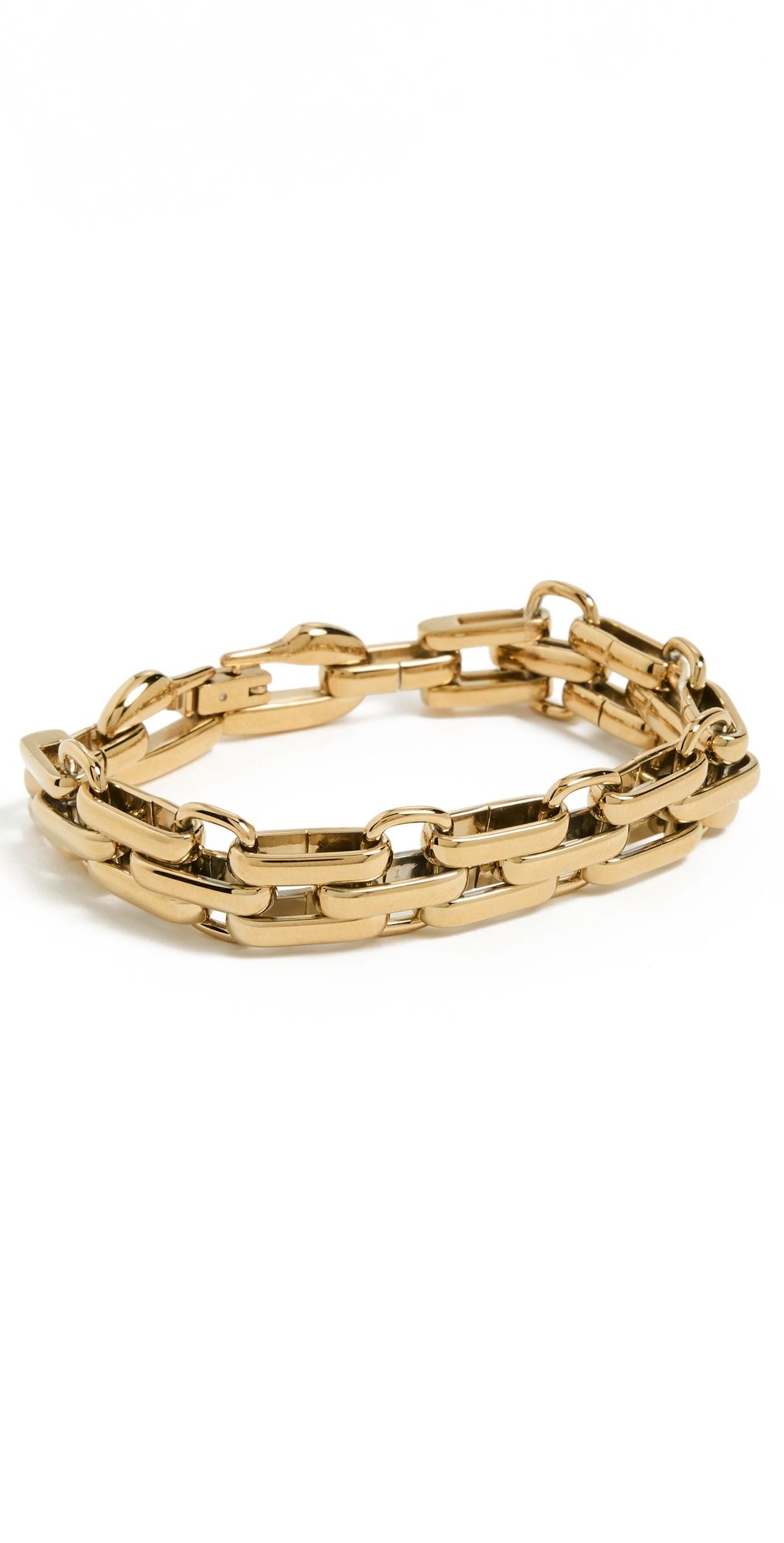 JENNY BIRD Slim Penelope Bracelet High Polish Gold S
