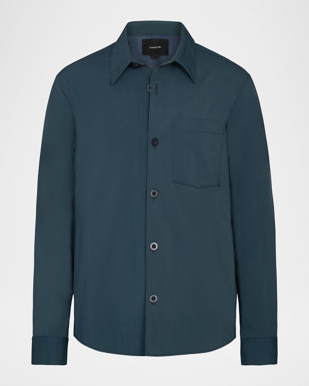 Men & apos;s Insulated Technical Cotton Shirt Jacket