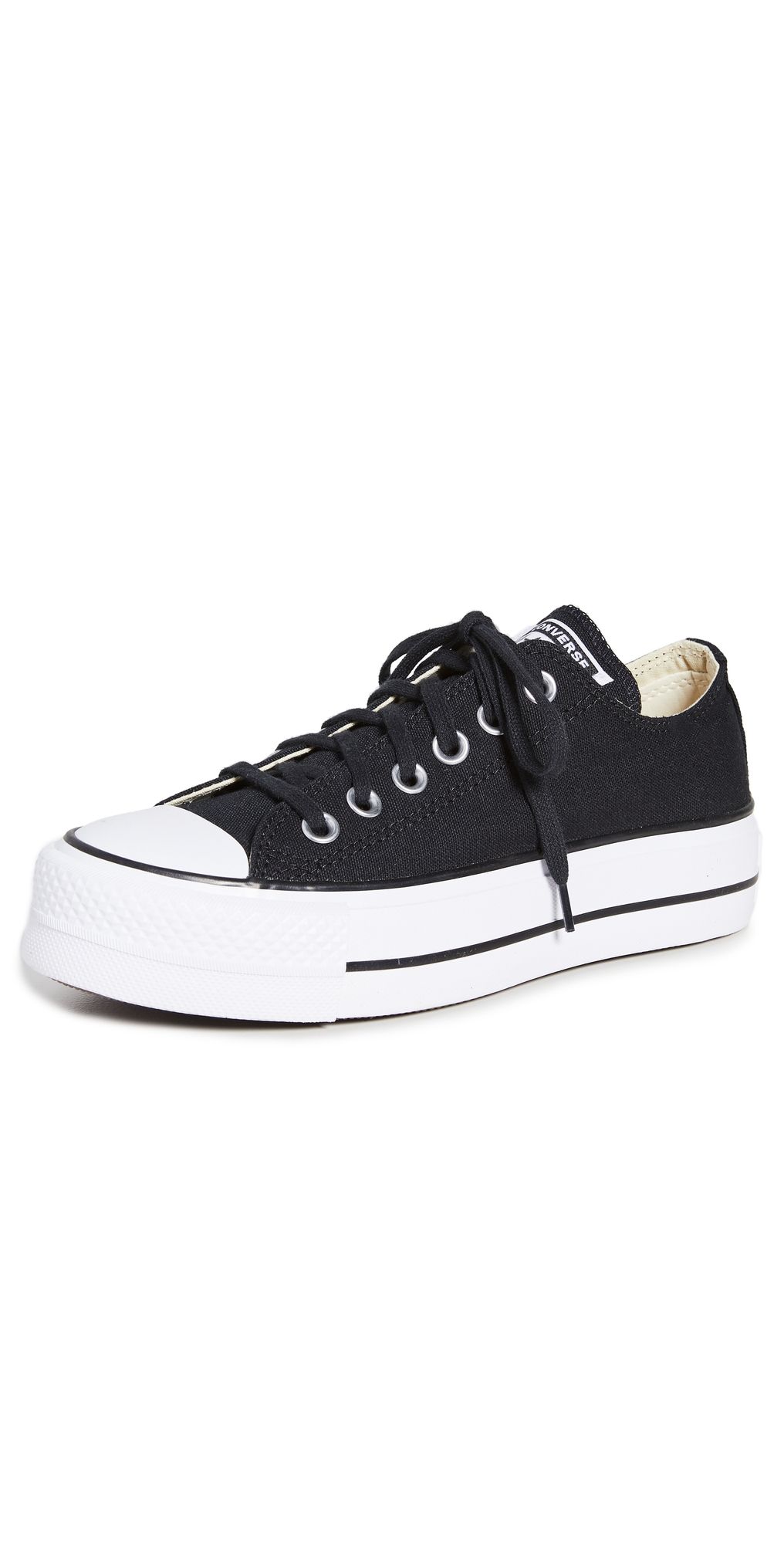Converse Chuck Taylor All Star Lift Sneakers Black/White/White 10