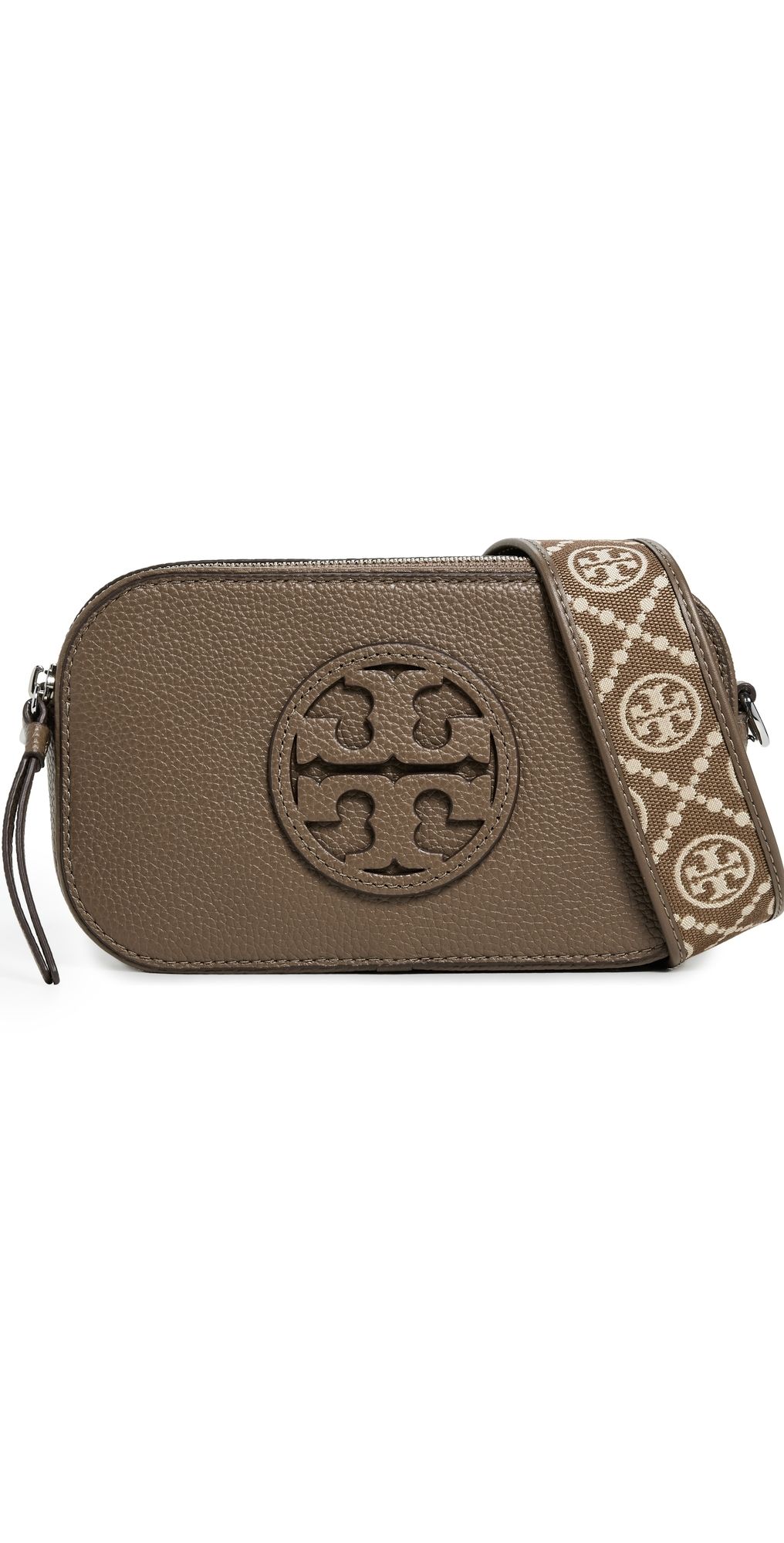 Tory Burch Miller Mini Crossbody Bag Wild Mushroom One Size