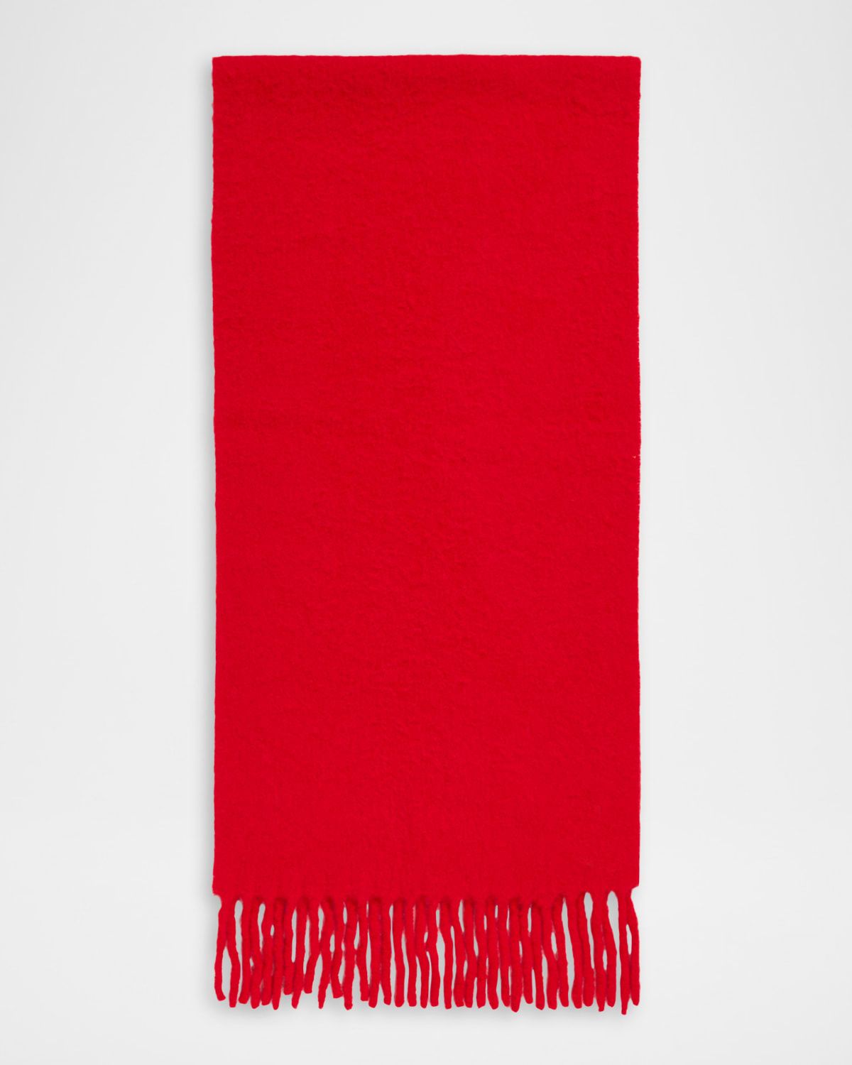 Fuzzy Alpaca-Blend Scarf