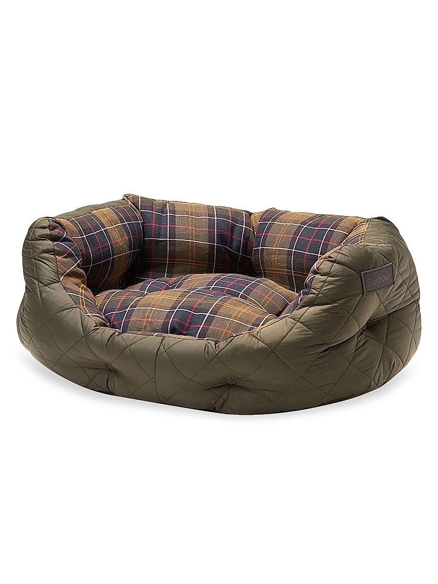 Men's Quilted Dog Bed - Olive