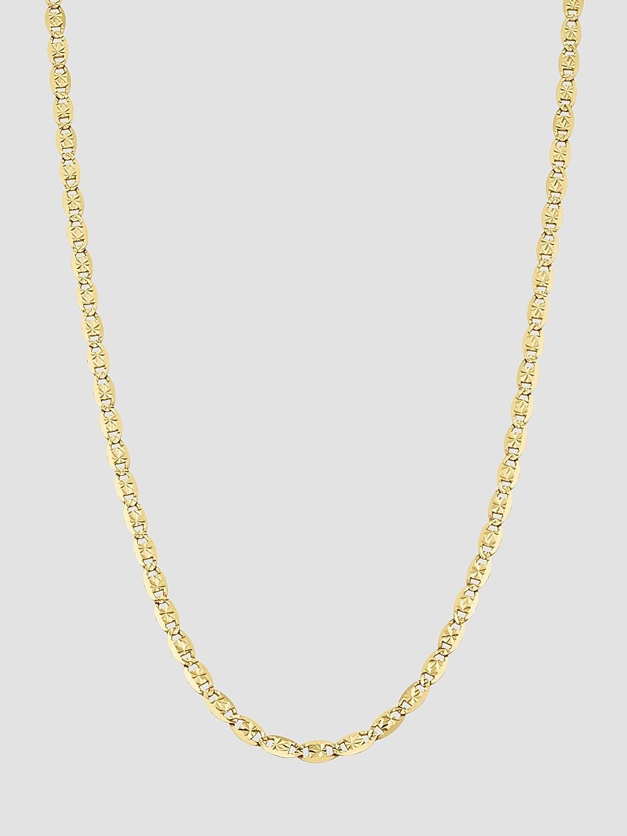 Women's 14K Yellow Gold Very Valentino Star Link Necklace - Gold - Size 24