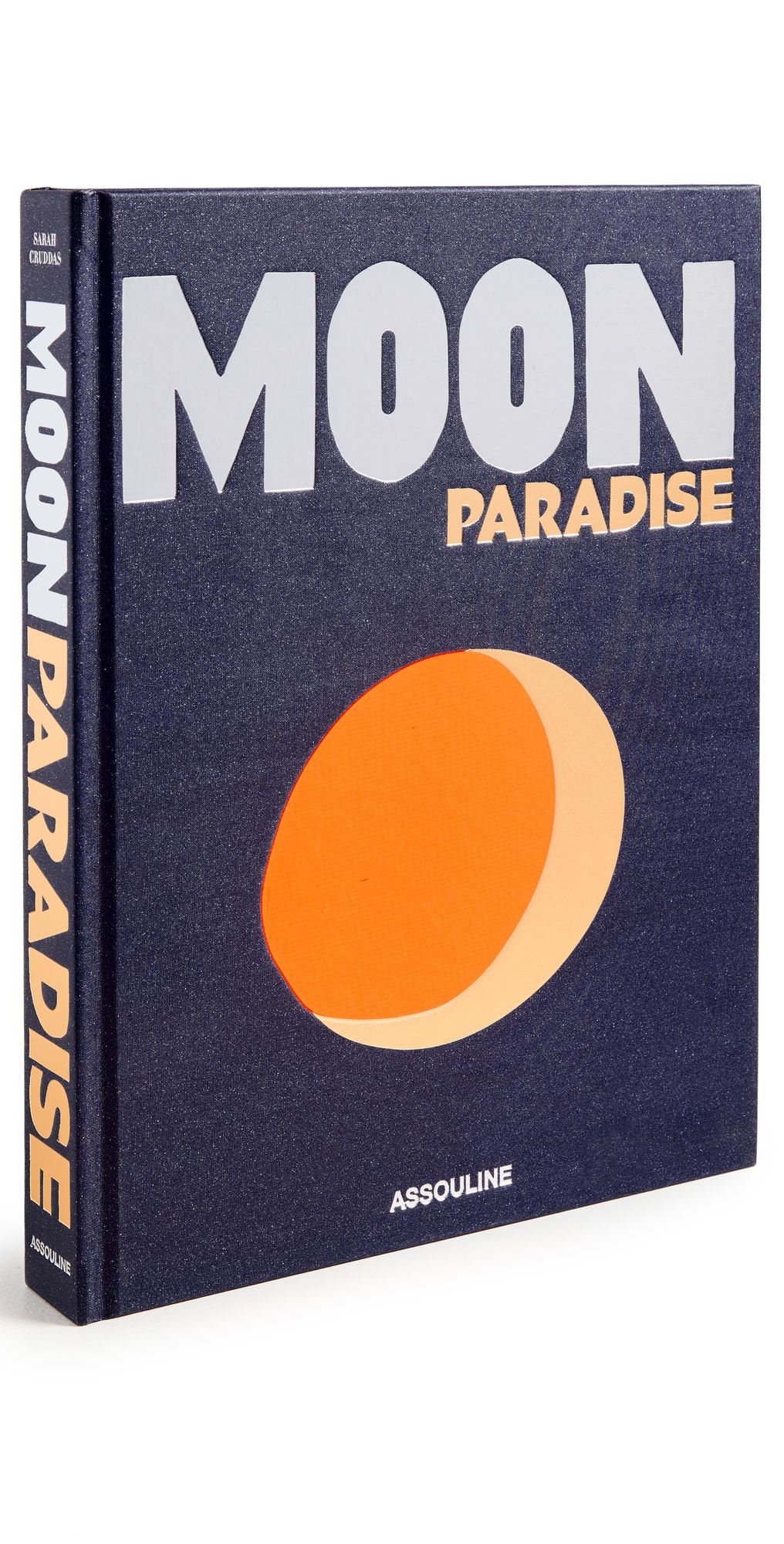 Assouline Moon Paradise Book Midnight Blue One Size