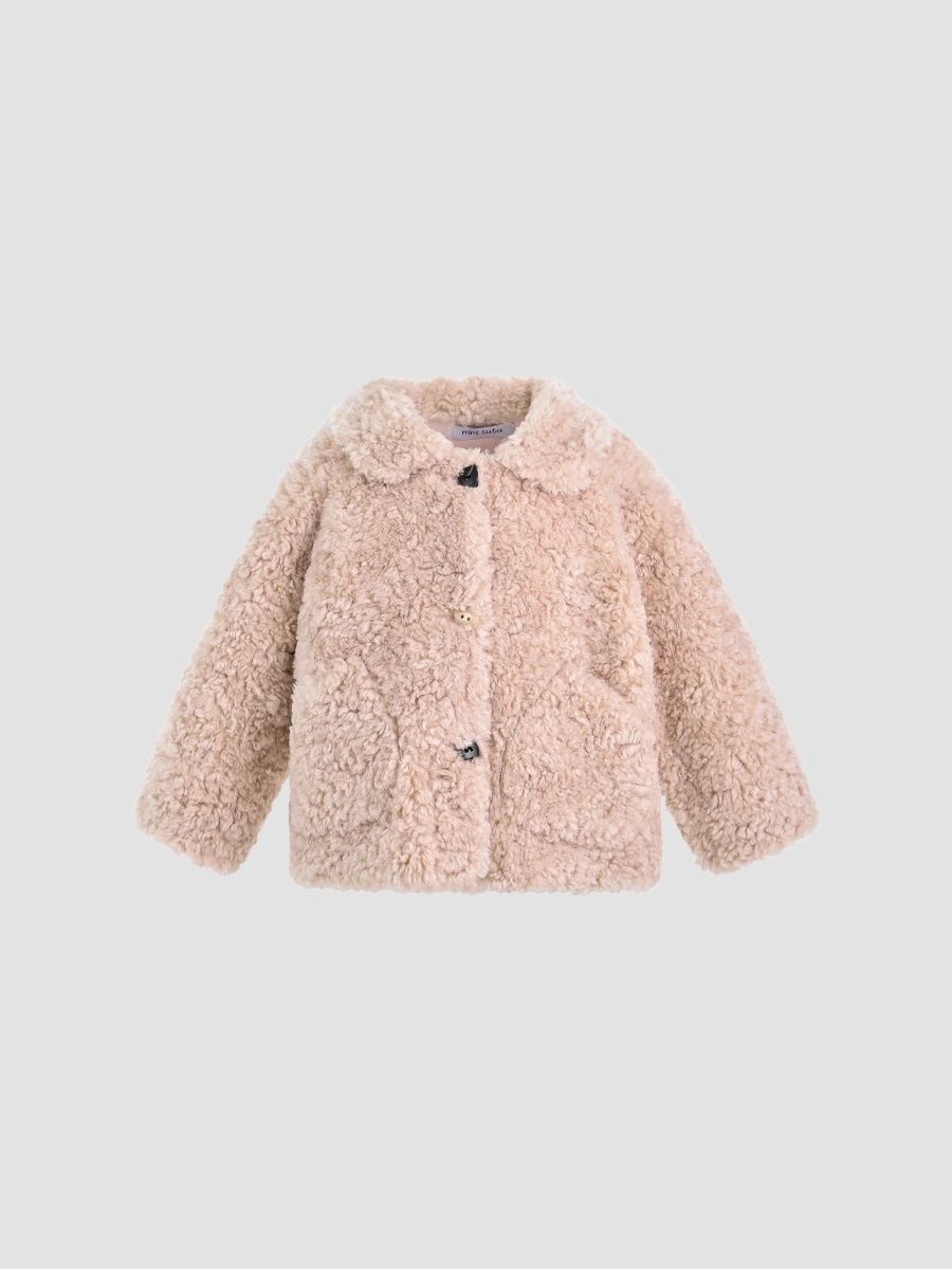 Mimi Tutu Girl's Little Girl's & Girl's Teddy Coat - Pink - Size 8