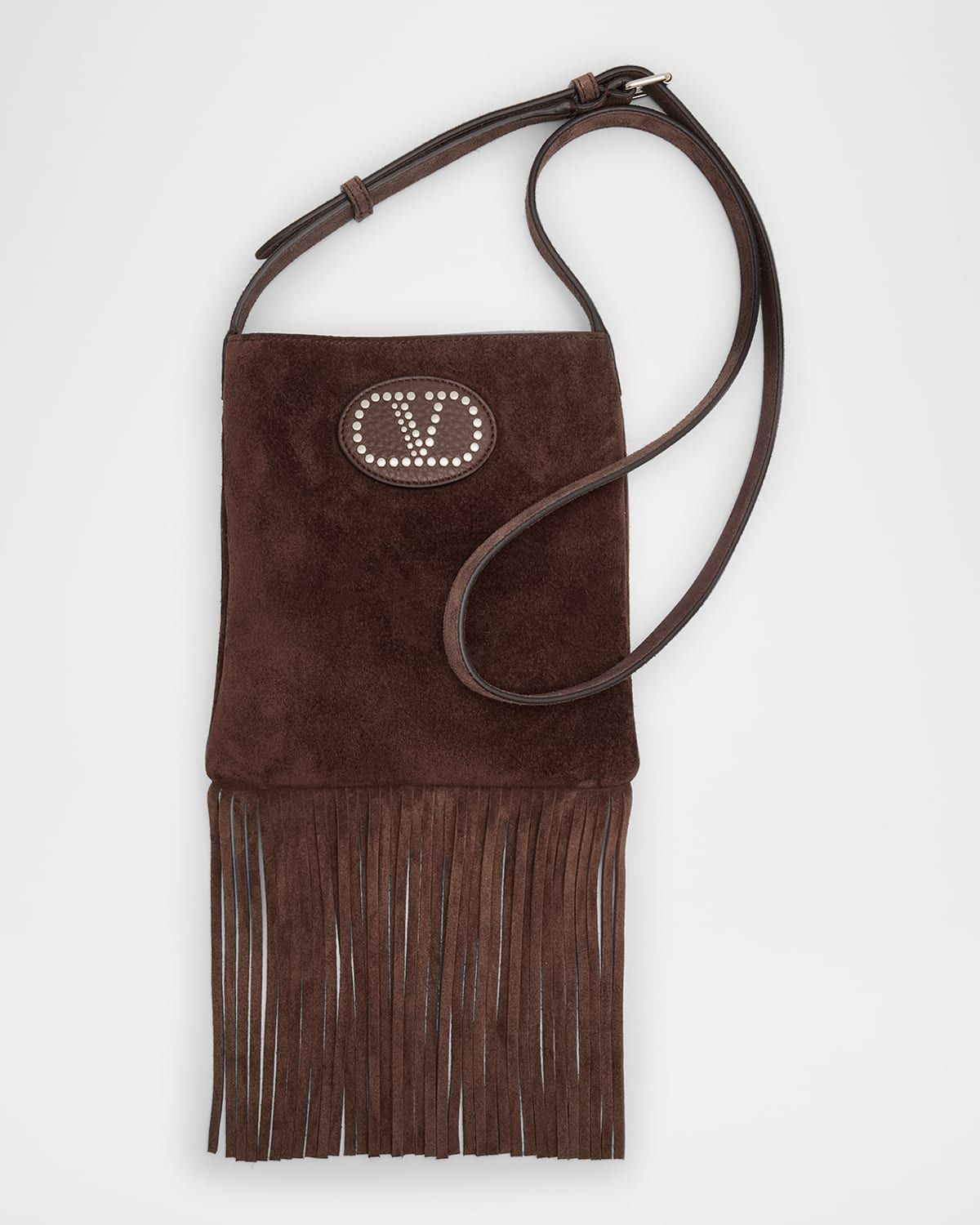 Nellcote Fringe Suede Crossbody Bag