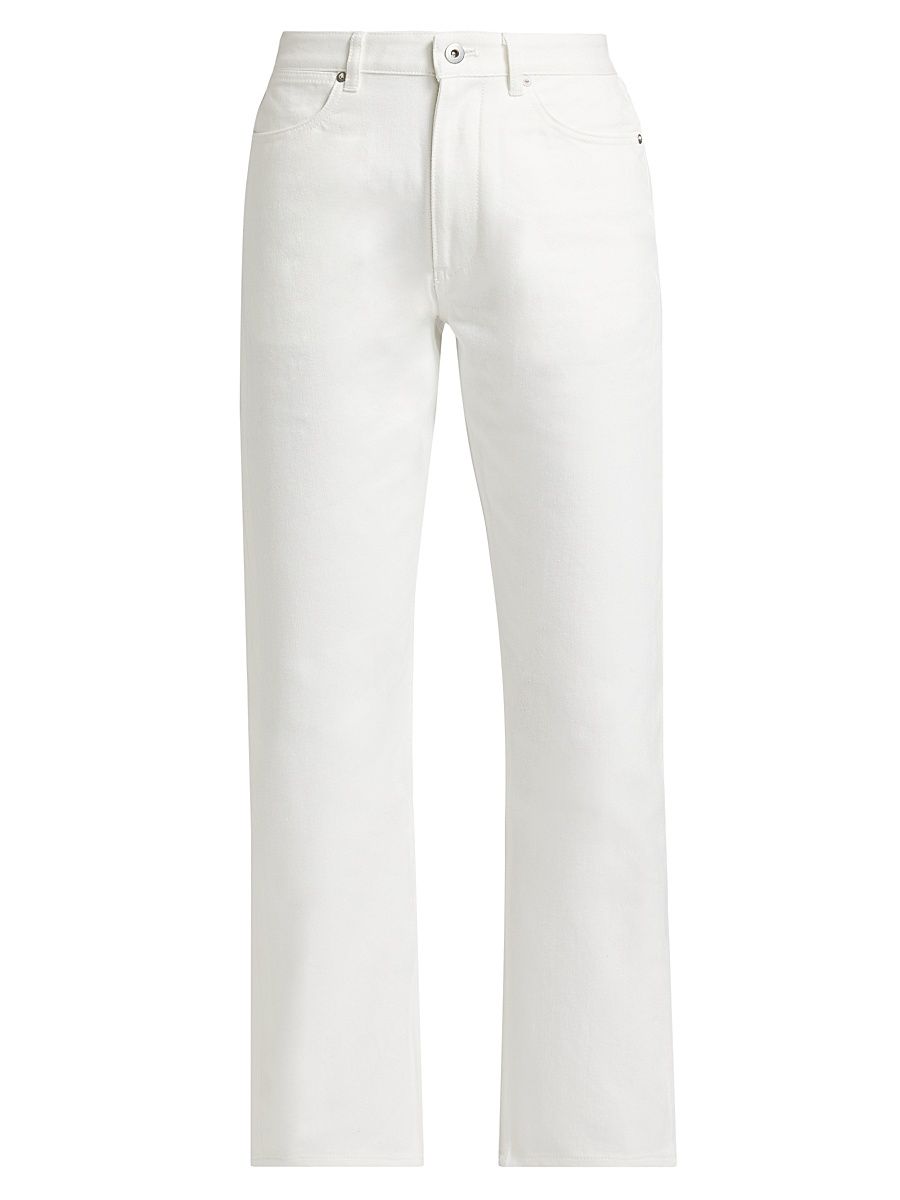 Women's Slim-Fit Mid-Rise Jeans - Porcelain - Size 25