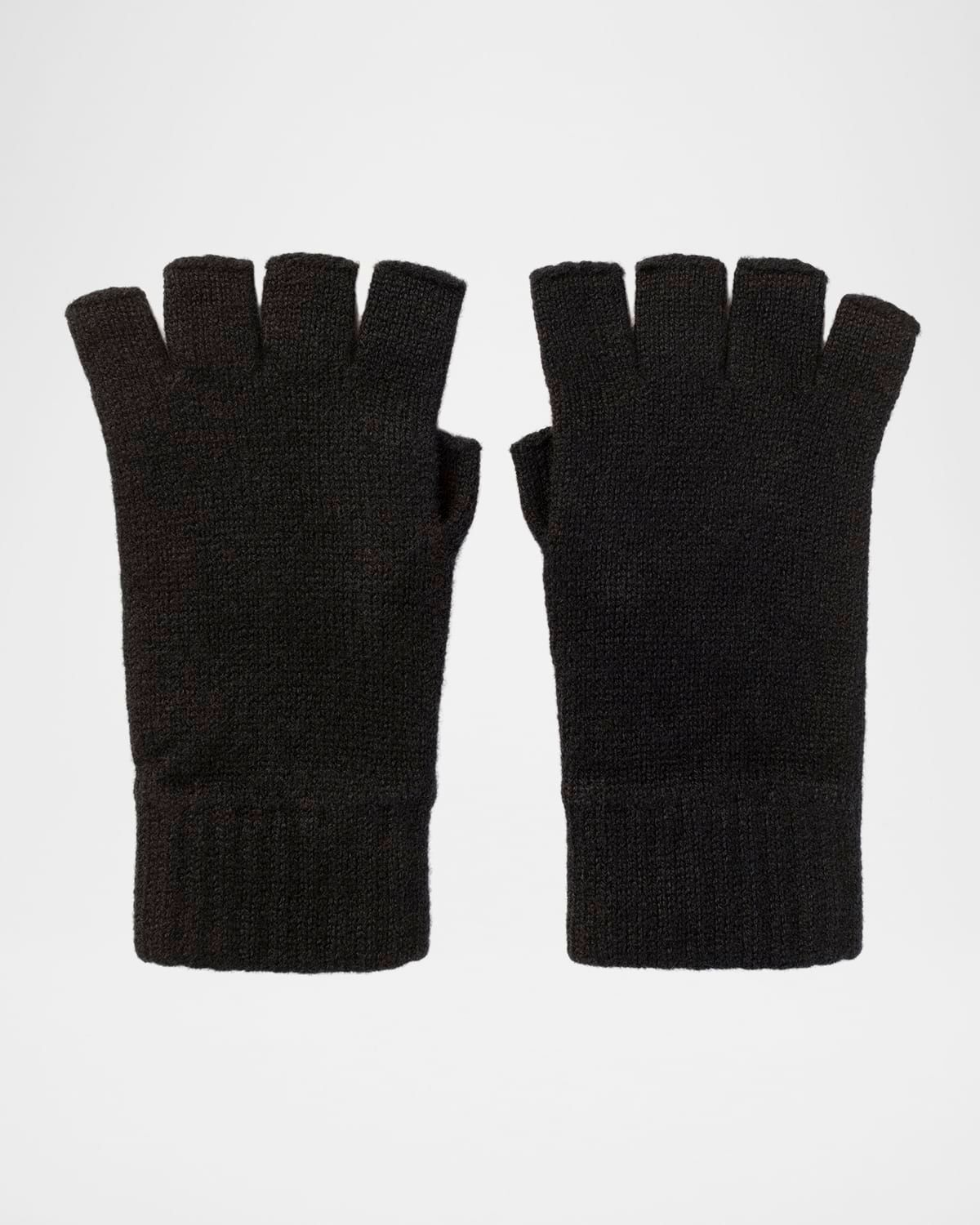 Fingerless Cashmere Gloves