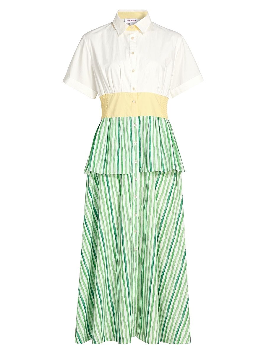Women's Boogie Woogie Bugle Boy Midi-Dress - Green - Size 12