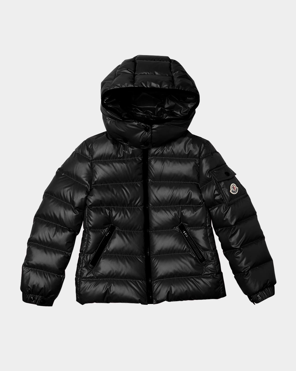 Girl & apos;s Bady Short Hooded Down Puffer Jacket