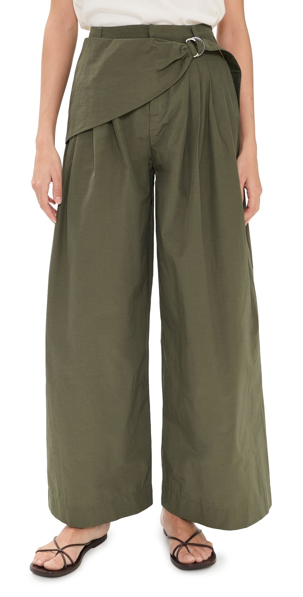 Damson Madder Fabia Trousers Khaki 12