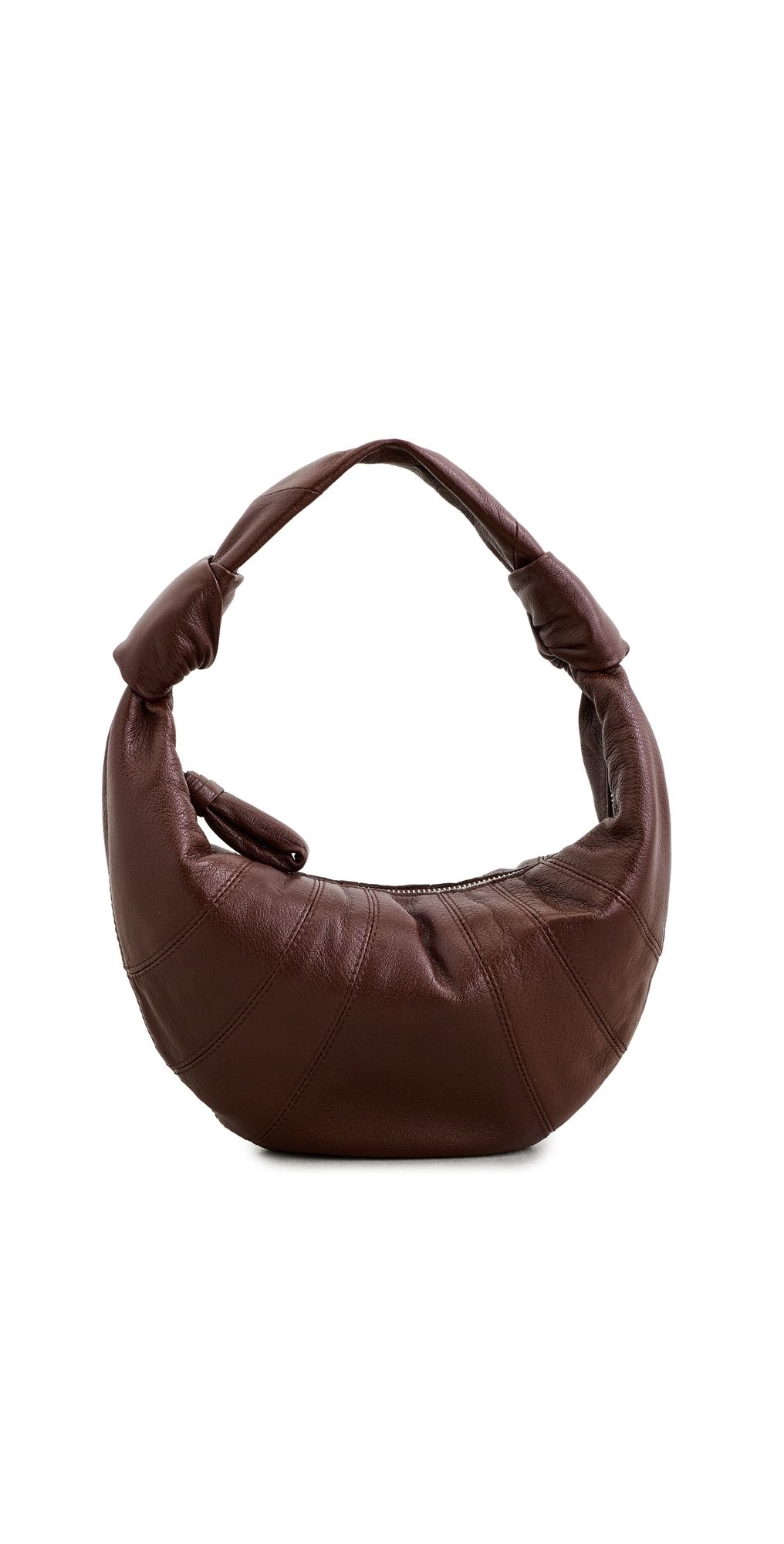 Lemaire Mini Fortune Croissant Bag Roasted Pecan One Size