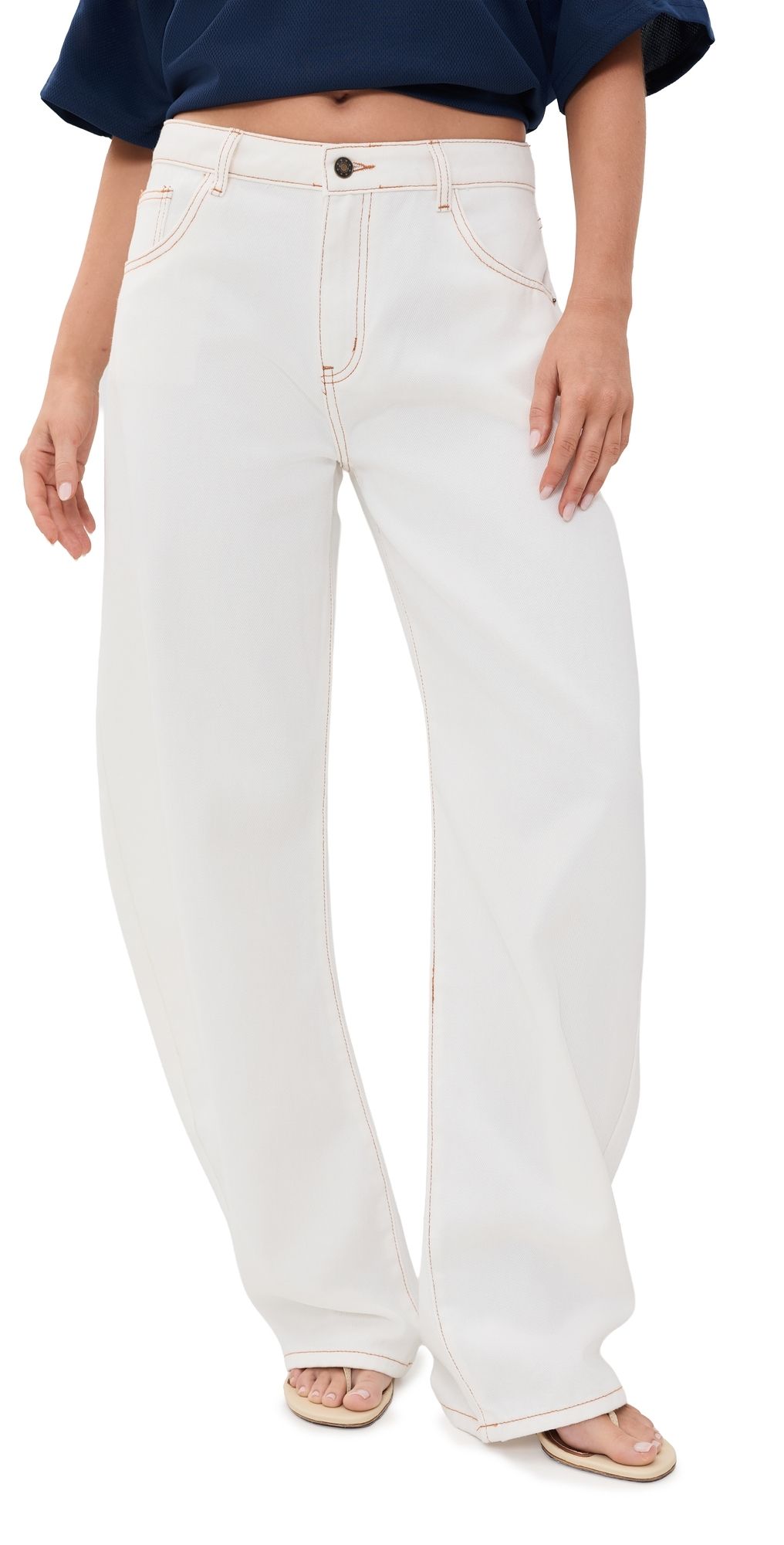 Lioness Horseshoe Jeans Porcelain XS