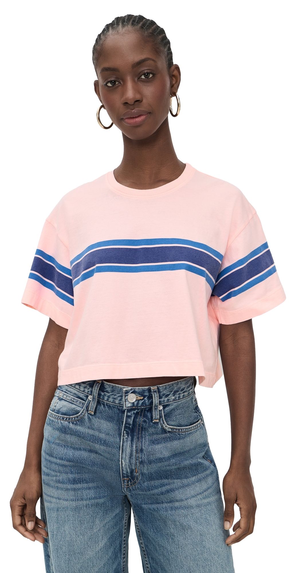 State & Lake State & Lake Tee Khaki L