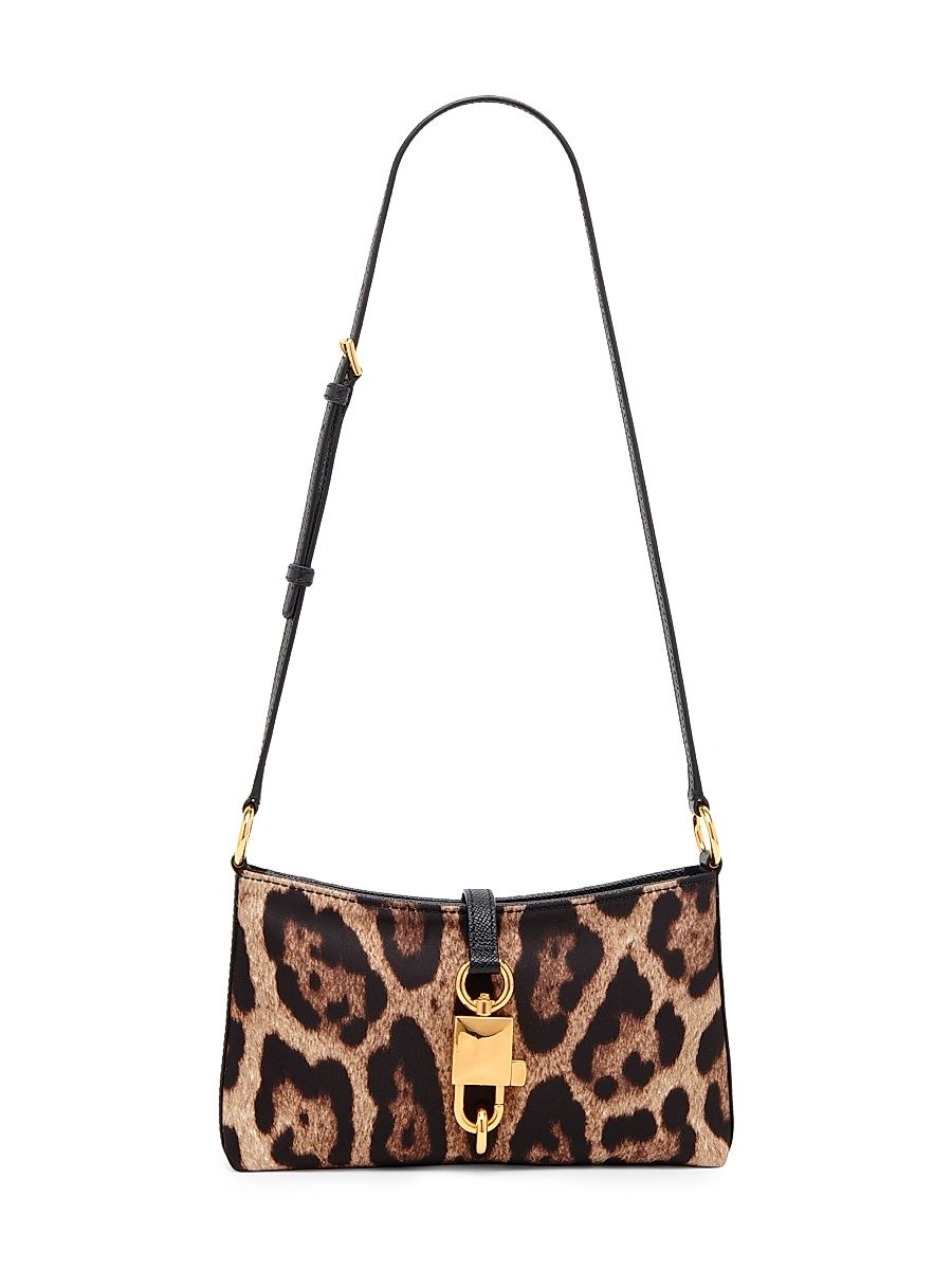 Women's Leopard-Print Shoulder Bag - Leopard
