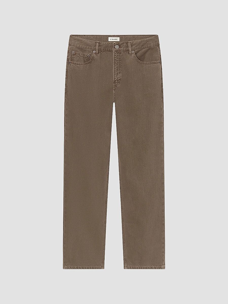 Men's Relaxed Straight Jeans - Brownstone - Size 40