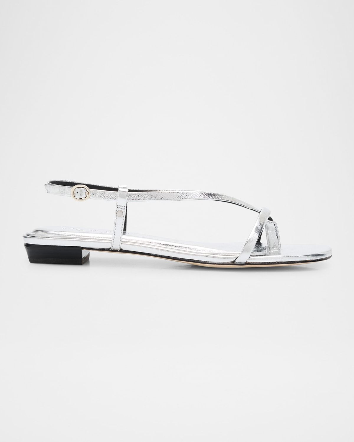 Giselle Leather Thong Slingback Sandals