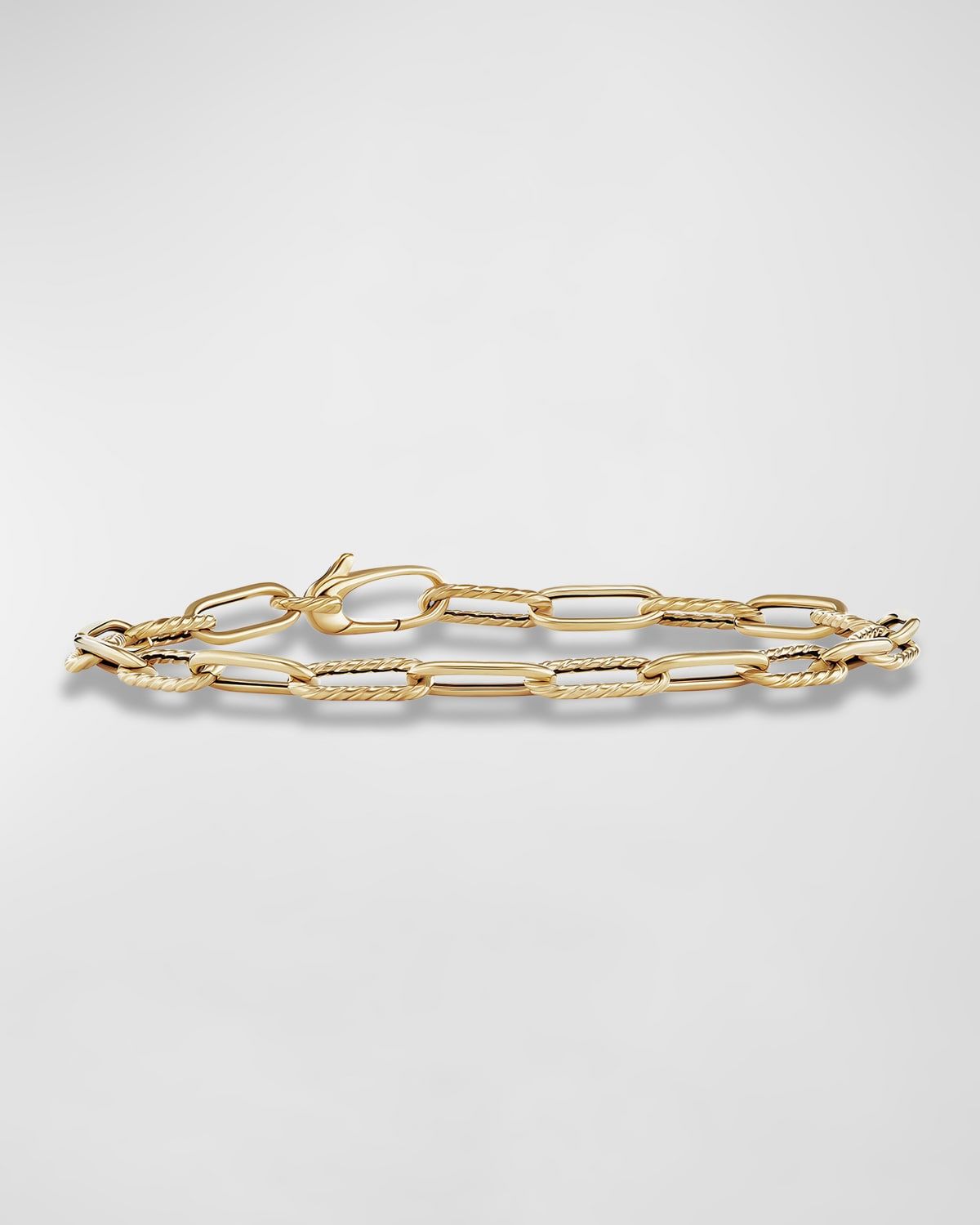 DY Madison Chain Bracelet in 18K Gold, 4mm