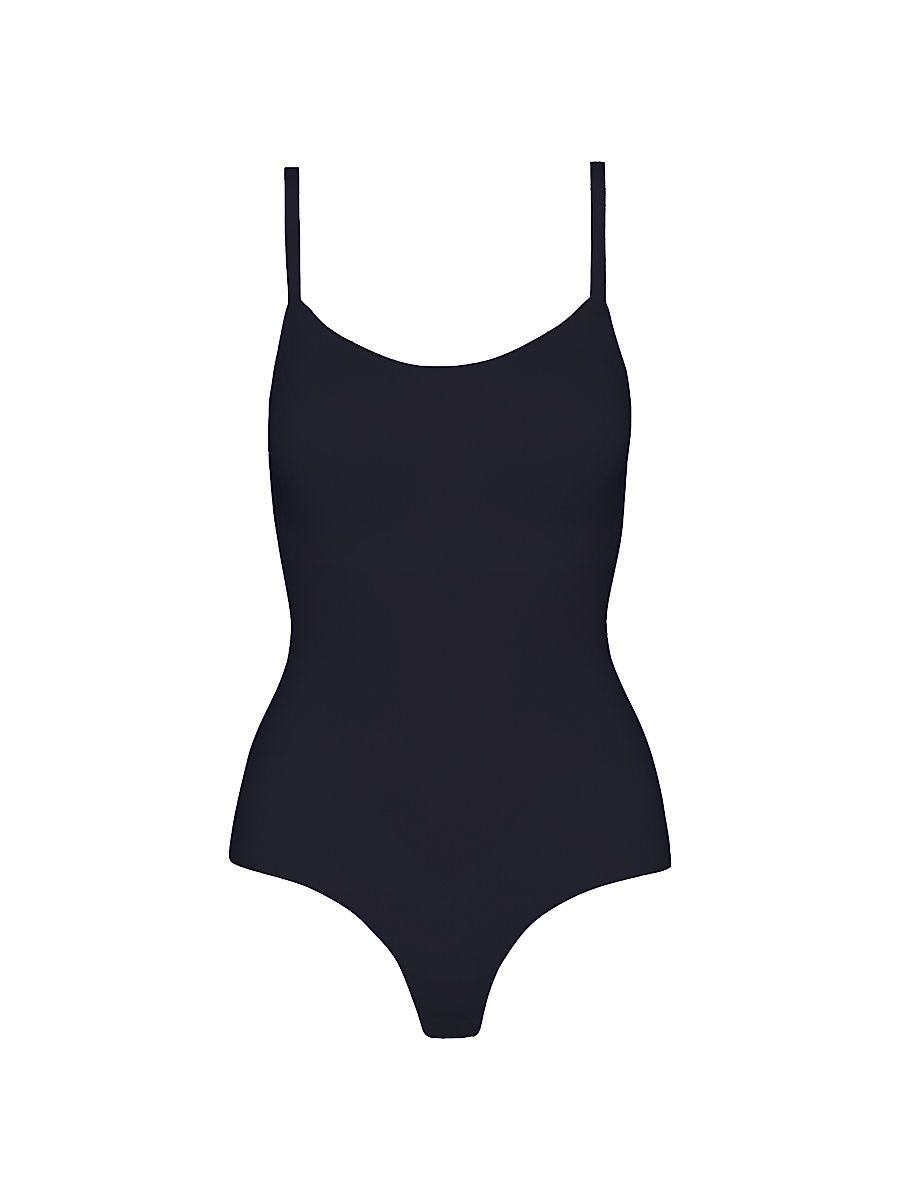 Women's Zone Smoothing Seamless Bodysuit - Black - Size XL