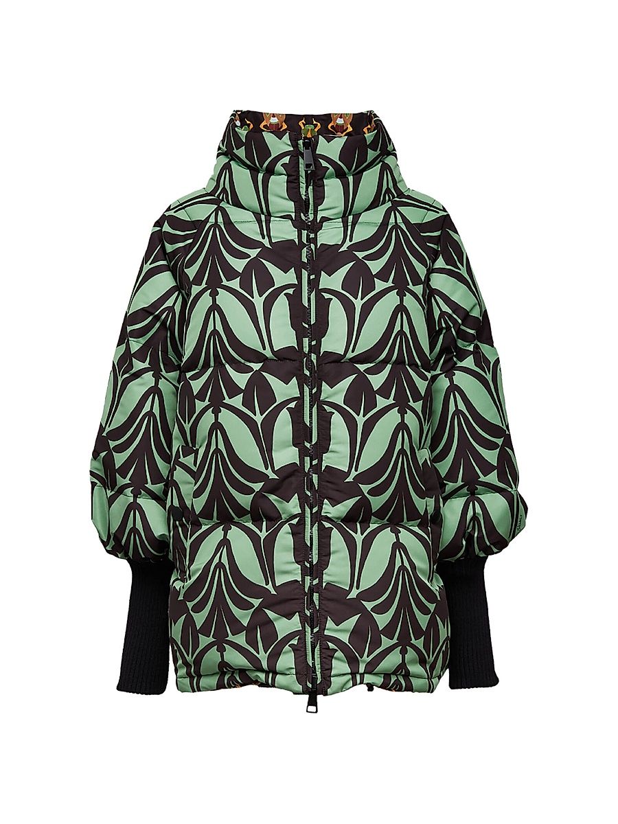 Women's St. Moritz Reversible Jacket - Papyrus Green - Size XS