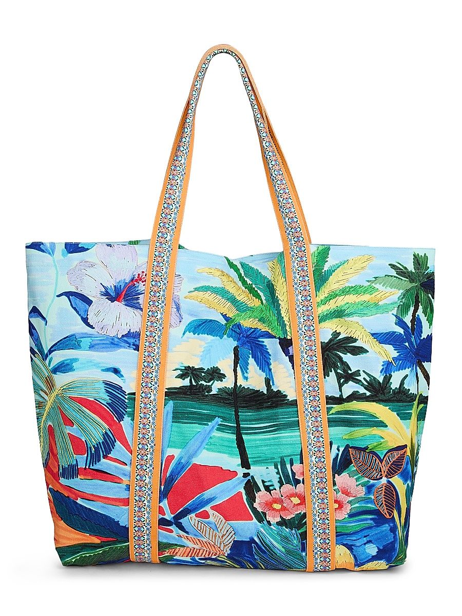 Women's Paradis Cotton Beach Tote Bag - Paradis