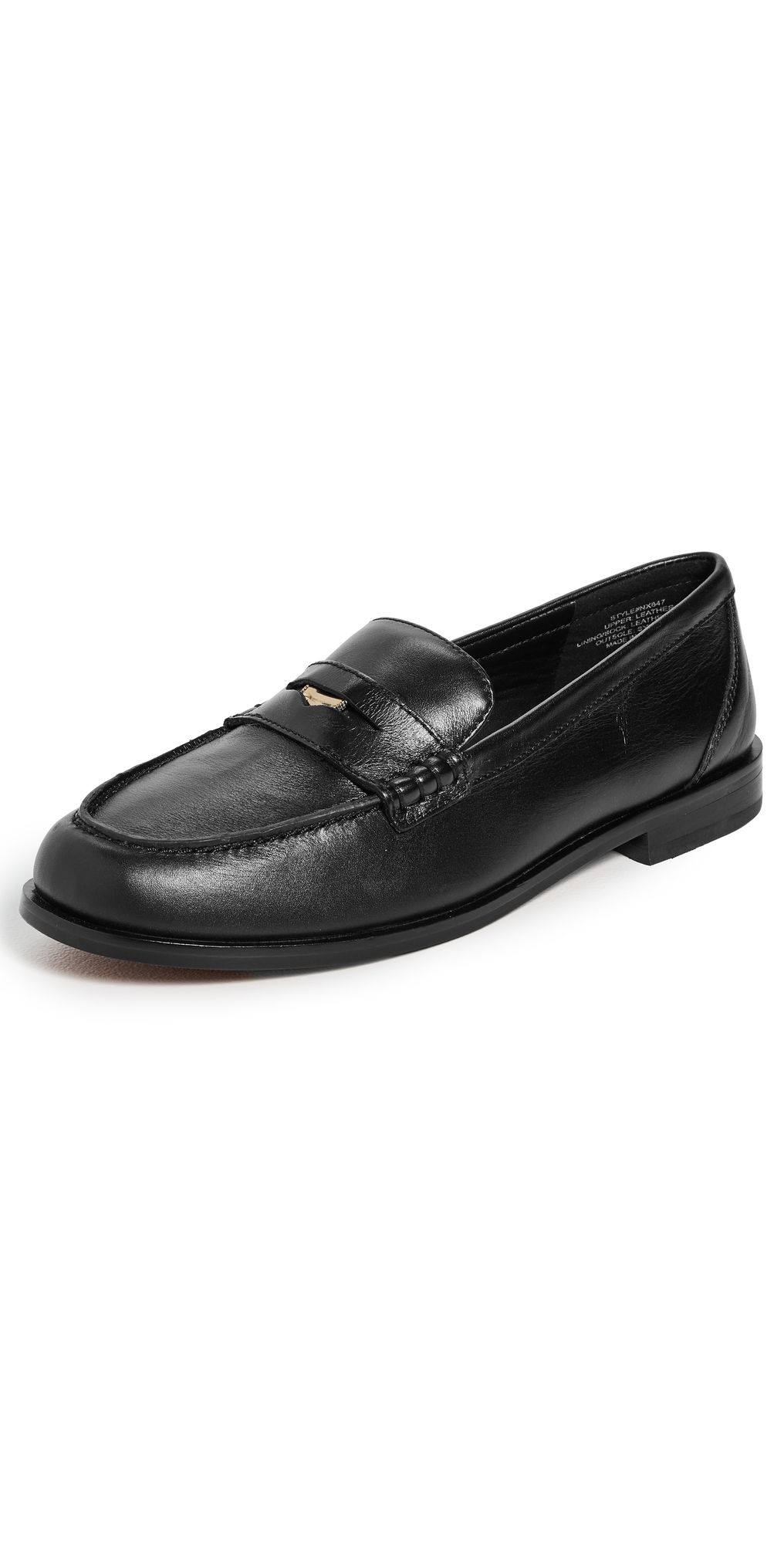 Madewell The Grayson Penny Loafer in Leather True Black 8.5