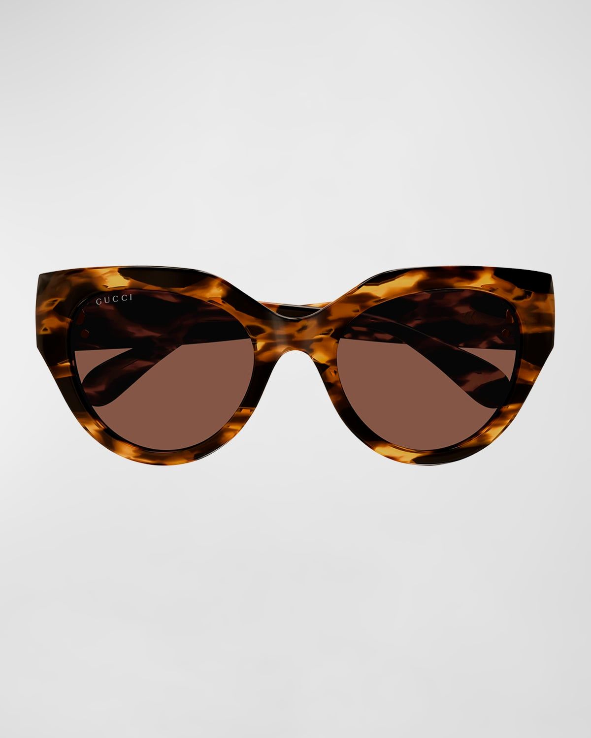 GG Emblem Acetate Cat-Eye Sunglasses