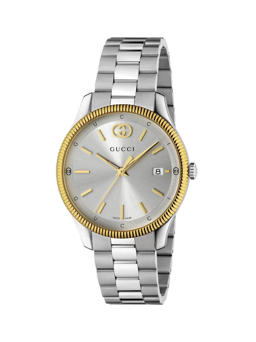 Gucci Men's G-Timeless Stainless Steel Watch/38MM - Silver Stainless Steel