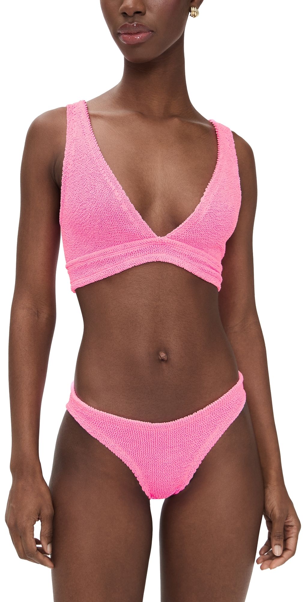 Hunza G Carla Bikini Set Bubblegum One Size
