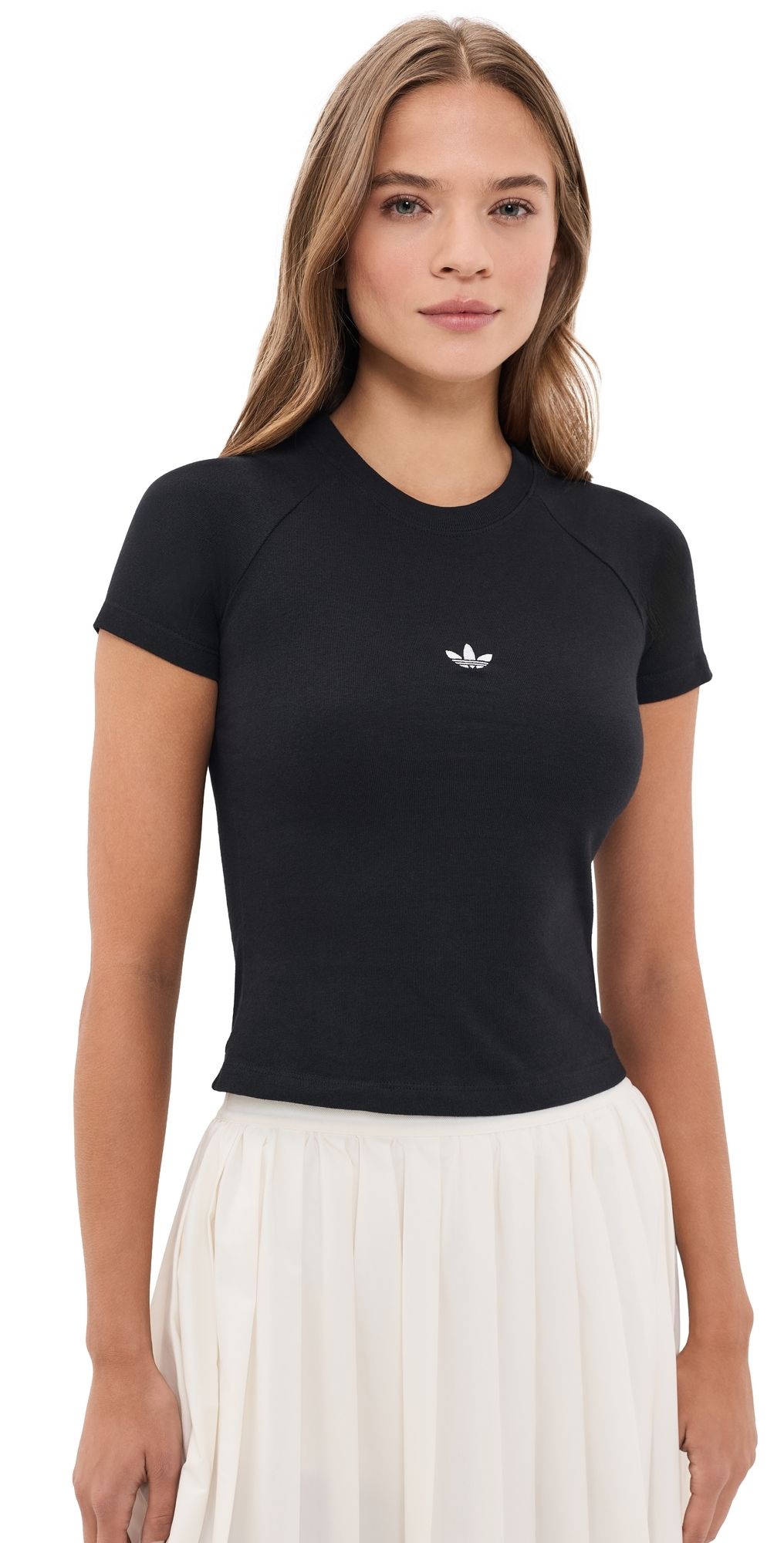 adidas Essentials Slim Tee Black XS