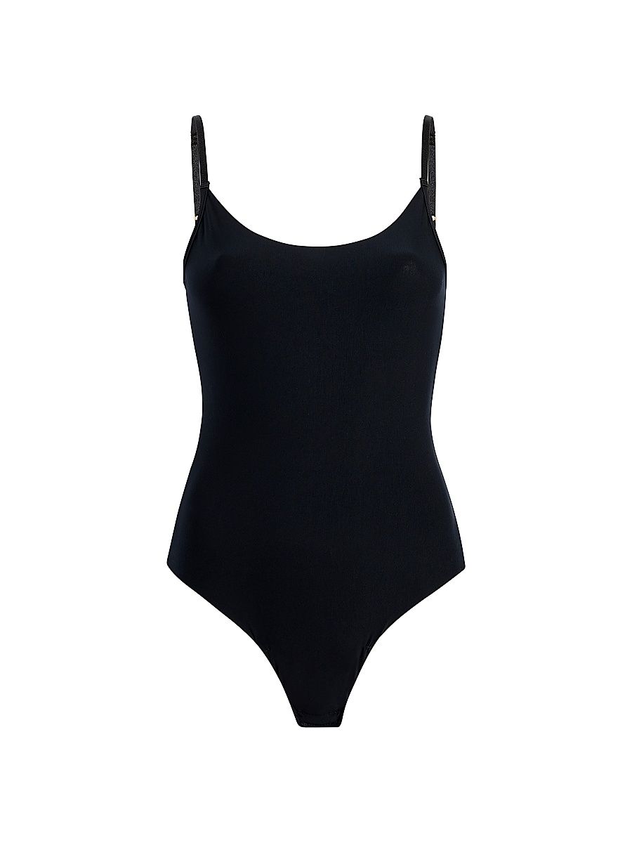 Women's Butter Cami Stretch-Modal Bodysuit - Black - Size XL