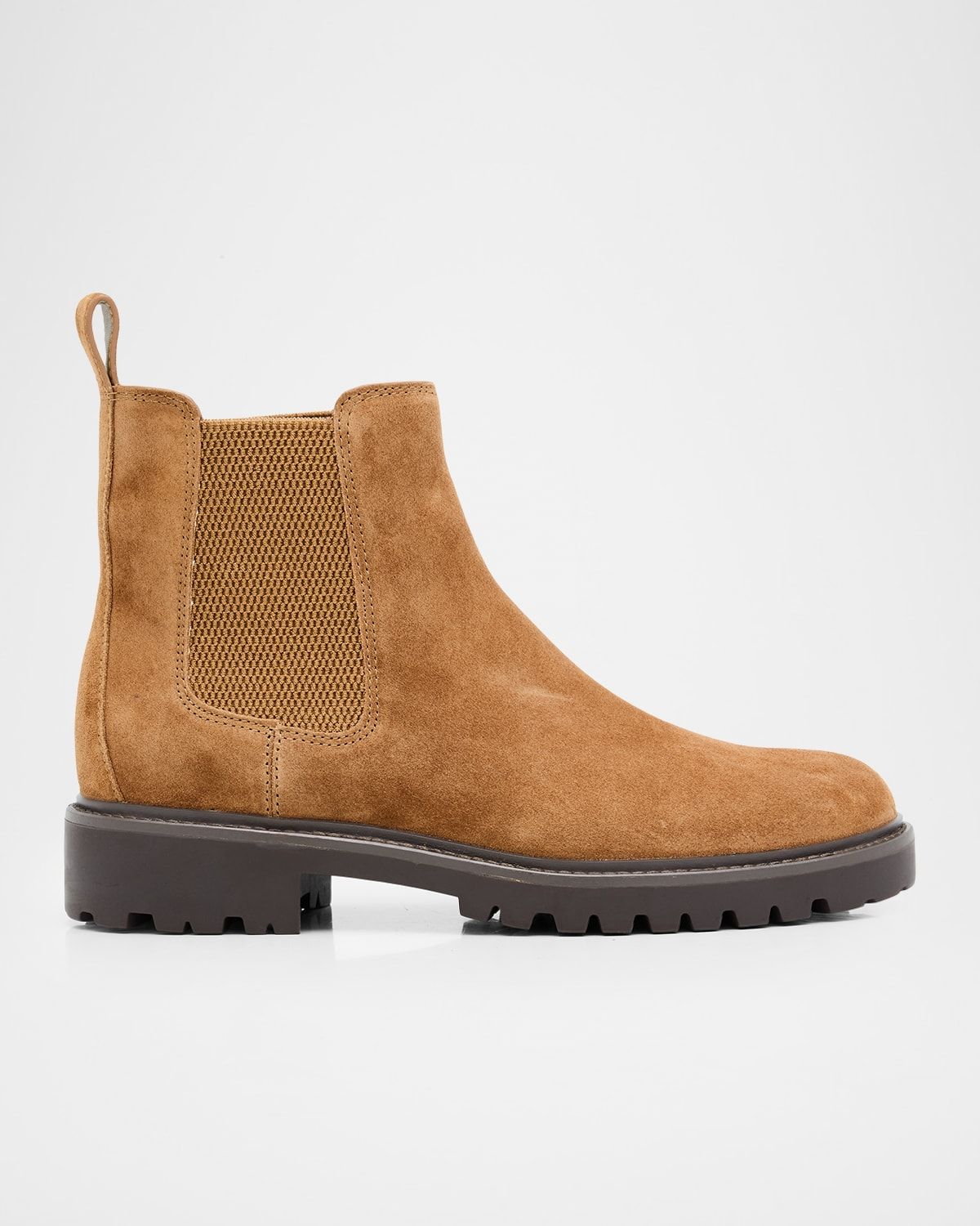 Men & apos;s Dave Suede Lug-Sole Chelsea Boots