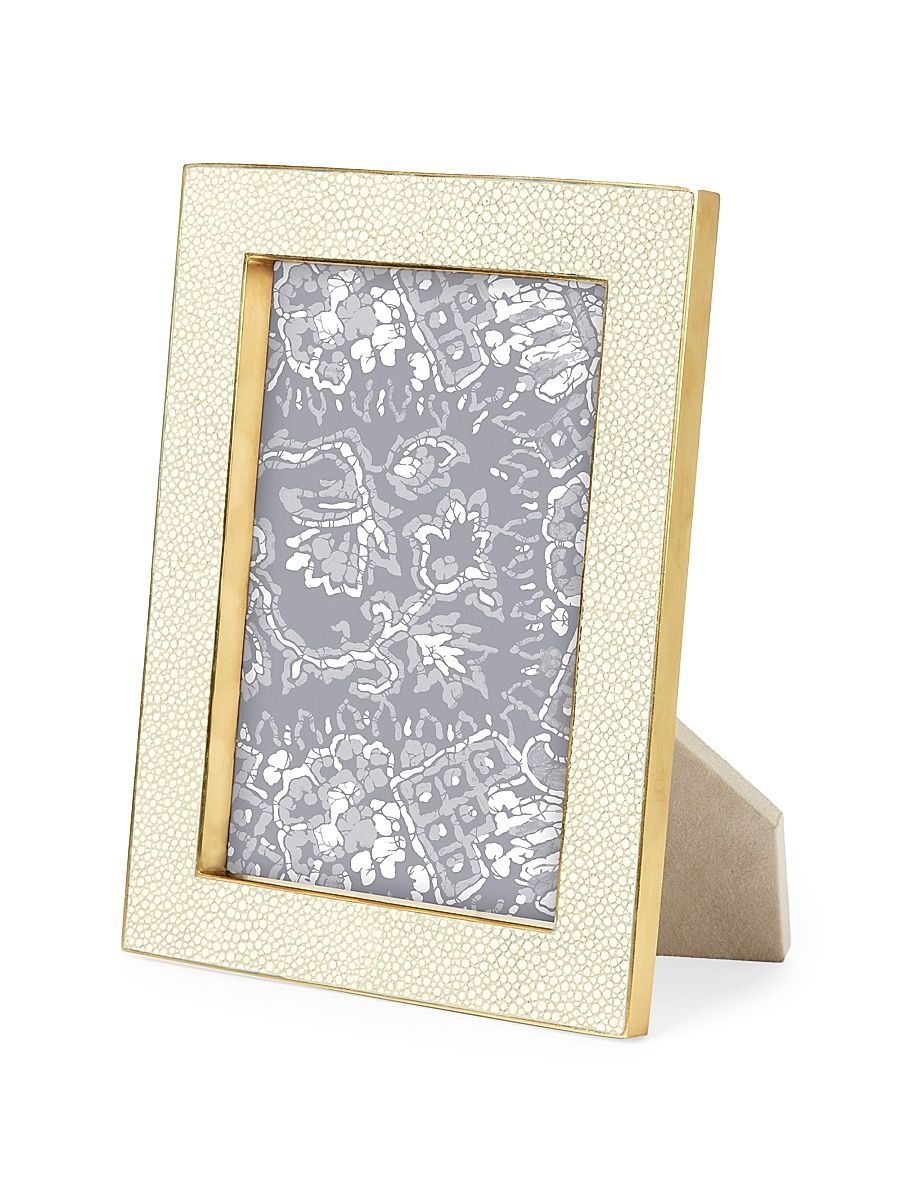 Shagreen Photo Frame - Natural - Size 4 x 6