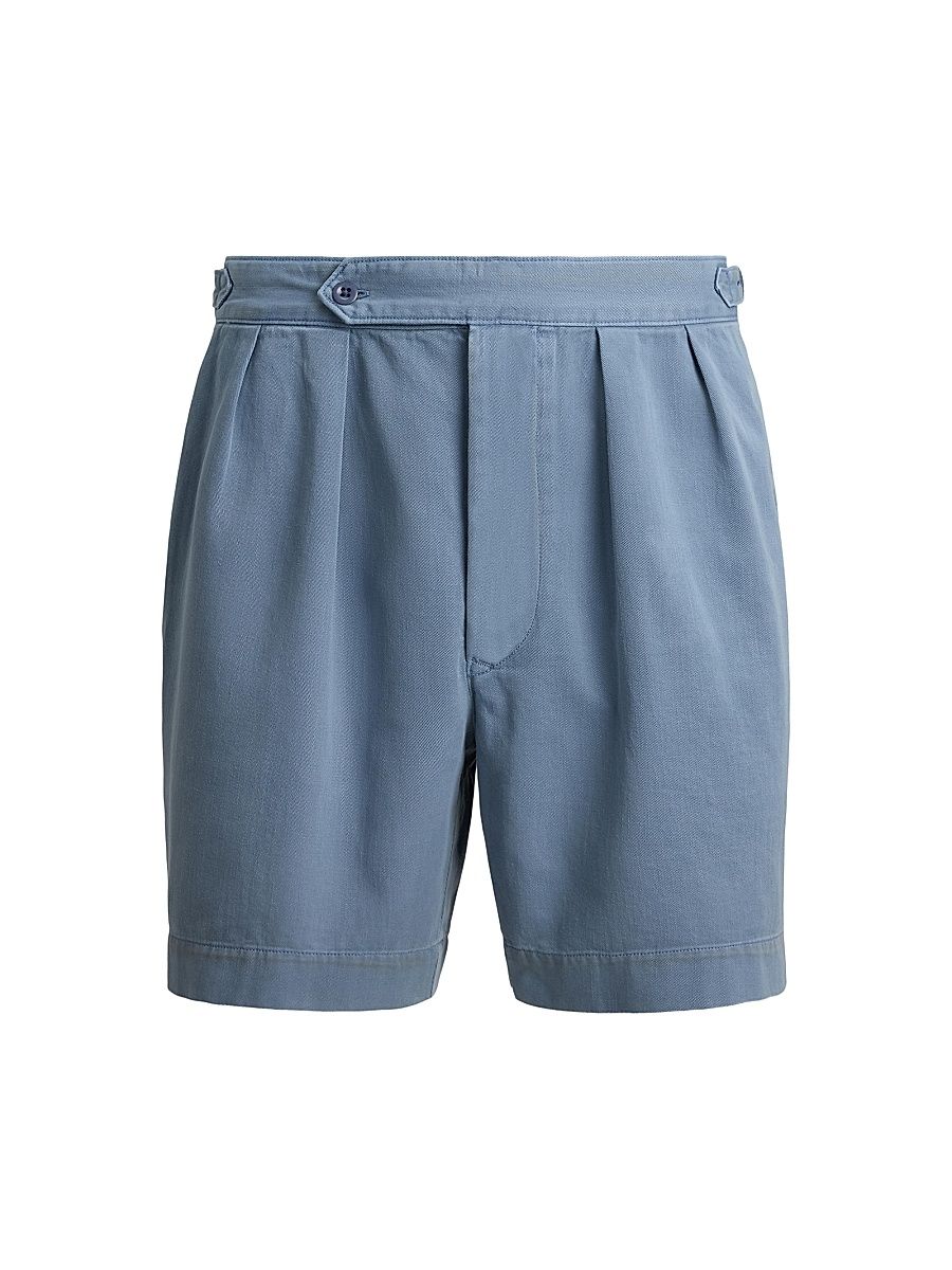 Men's Rustic Cotton Twill Shorts - Les Fades - Size 32